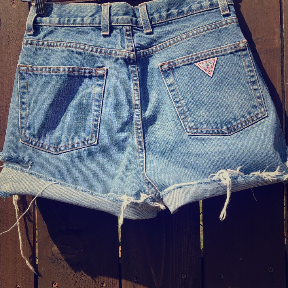 Ladies denim shorts